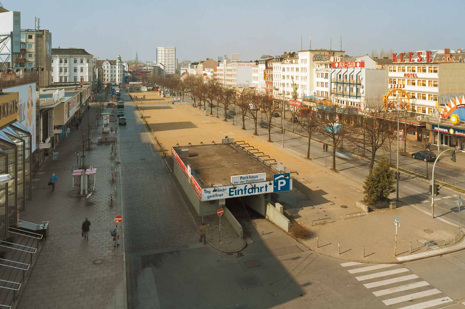 Hintergrundfoto der Ausschreibung 2004 für den Hamburger Spielbudenplatz (Foto: Stadt Hamburg)